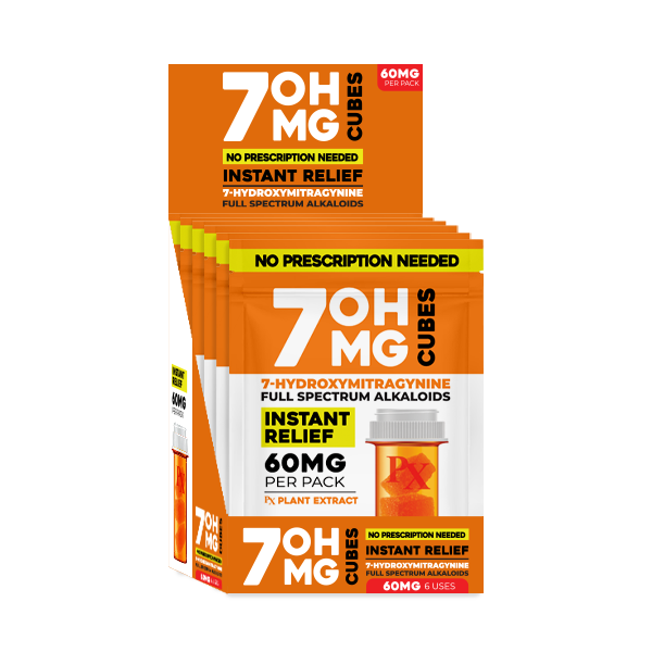 7-OHMG Cubes | Wholesale 7-Hydroxymitragynine Products